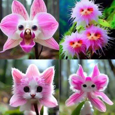 Cute Pink Cat&