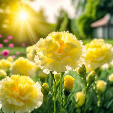 Yellow Dianthus Flower Seeds for Planting – Vibrant, Long-Blooming Garden Flowers