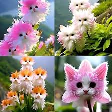 New Cat Face Flower Seeds