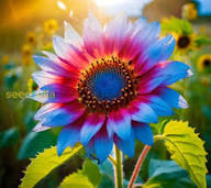 Rainbow Sunflower Flower Seeds for Planting – Heirloom, Non-GMO, High Germination Garden Seeds