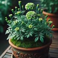 Green Marigold Seeds for Planting – Vibrant Colors, Heirloom, Non-GMO Organic Garden Seeds