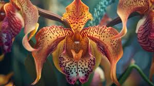 Black Monkey Face Orchid Flower Seeds for Planting – Pollinator Friendly, Heirloom & Non-GMO Seeds for Home Garden, 100pcs