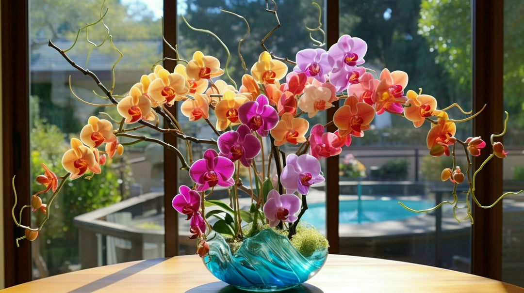 Rainbow Phalaenopsis Orchid Flower Seeds – Heirloom, Non-GMO, High Germination Organic Garden Seeds for Planting