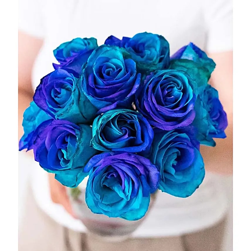 Sea Blue Rose Flower Seeds for Planting – Heirloom Non-GMO High Germination Organic Garden Seeds