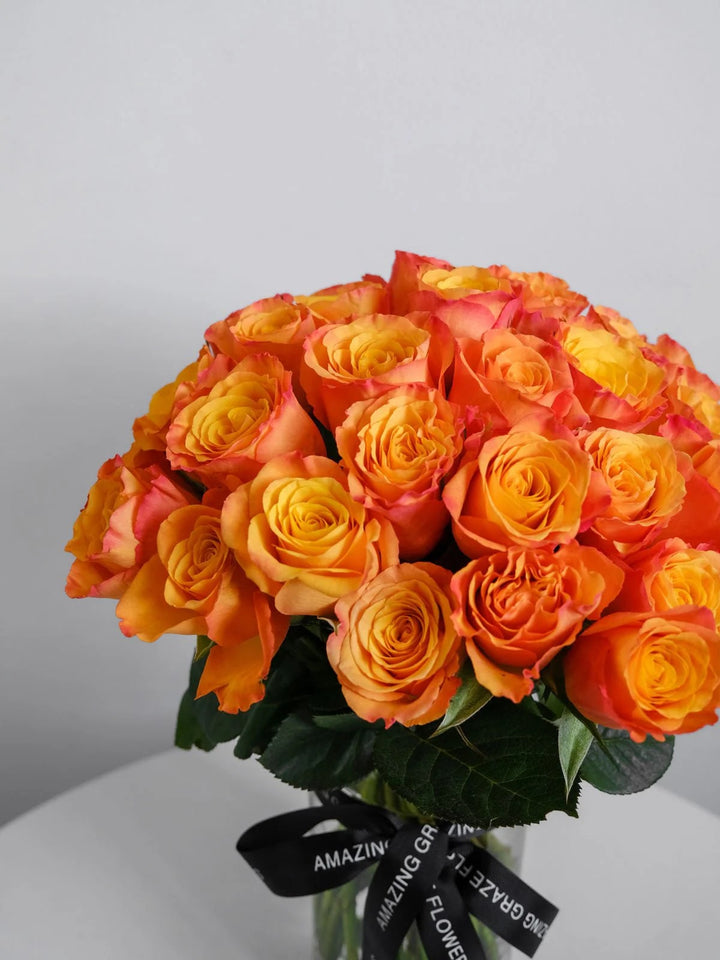 Orange Mix Unique Roses Flower Seeds for Planting – Heirloom, Non-GMO, High Germination Garden Seeds
