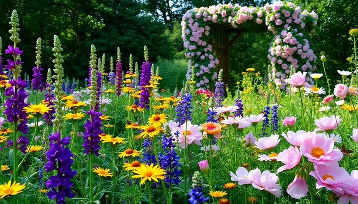 Perennial Flower Seeds for Planting – Heirloom, Non-GMO, High Germination Organic Garden Seeds