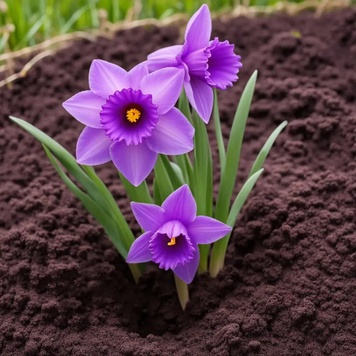 Purple Narcissus Flower Seeds for Planting – Heirloom, Non-GMO, Sun Loving, High Germination Seeds