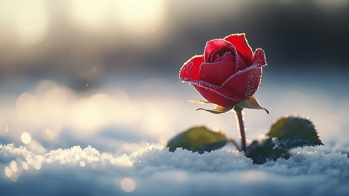 Light Red Snow Rose Flower Seeds for Planting – Heirloom Non-GMO High Germination Organic Garden Seeds